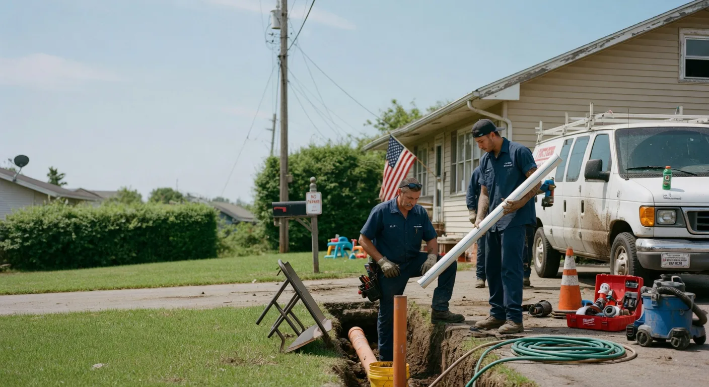 Clogged Drain Repair in Waterford, OH